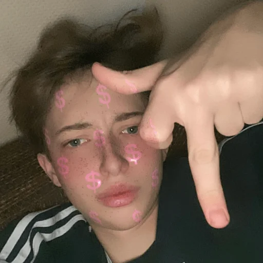 person human face skin