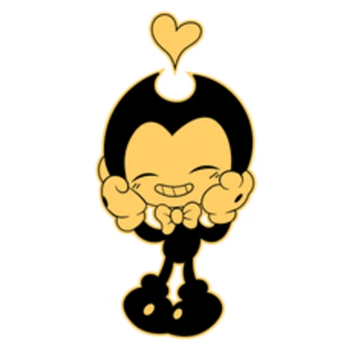Стикер Bendy - 4