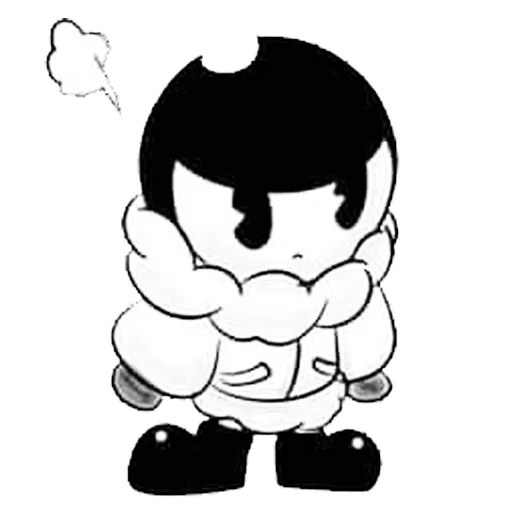 Стикер Bendy - 0