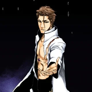 Стикер Aizen Sosuke - 9