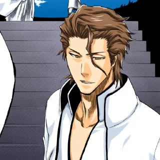 Стикер Aizen Sosuke - 6