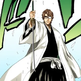 Стикер Aizen Sosuke - 10