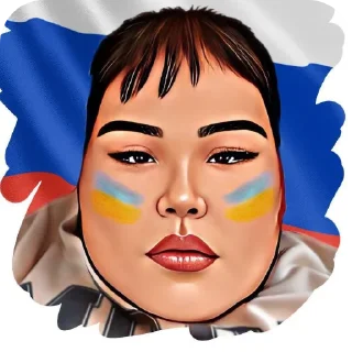 Sticker Кыргыз (privated by @VitDero) - 2