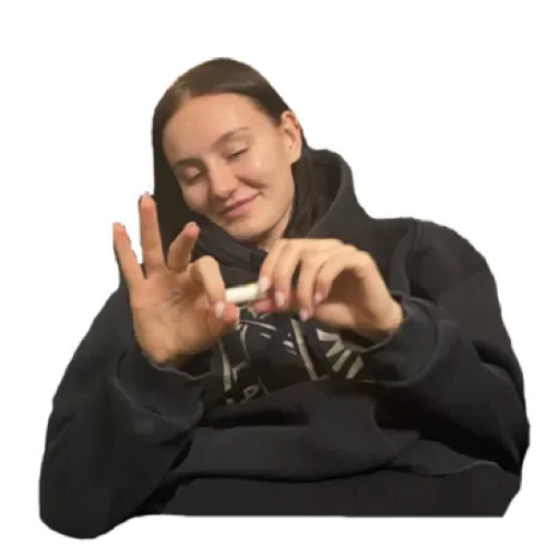 Стикер Сиська сосиська by @stqrapp - 4