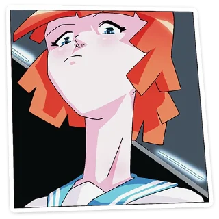 Sticker Айко-тян @nyasticks - 0