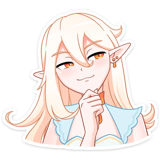 Sticker Айрис @nyasticks - 11