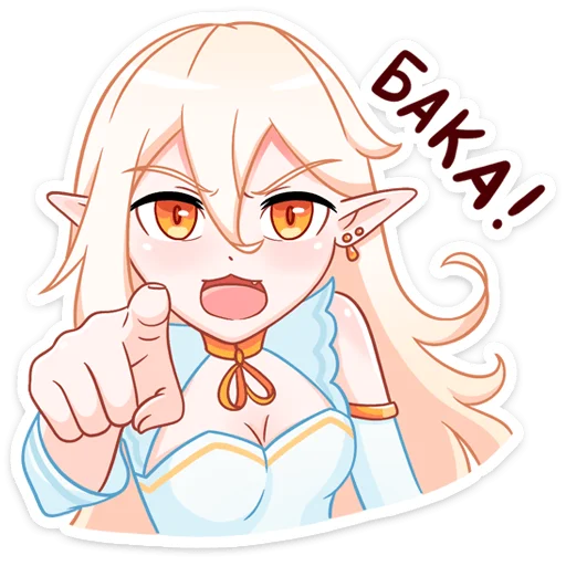 Sticker Айрис @nyasticks - 7