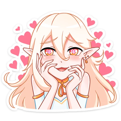 Sticker Айрис @nyasticks - 4