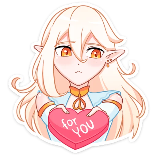 Sticker Айрис @nyasticks - 3