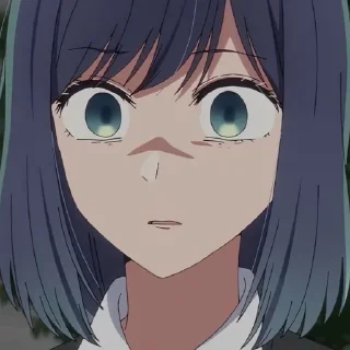 Стикер ᴬᴷᴬᴺᴱ ᴷᵁᴿᴼᴷᴬᵂᴬ🦋 @OshiNoKo_wc - 7