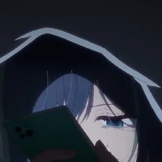 Стикер ᴬᴷᴬᴺᴱ ᴷᵁᴿᴼᴷᴬᵂᴬ🦋 @OshiNoKo_wc - 1