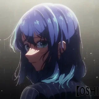 Стикер ᴬᴷᴬᴺᴱ ᴷᵁᴿᴼᴷᴬᵂᴬ🦋 @OshiNoKo_wc - 5