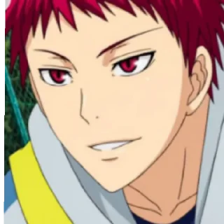 Стикер Акаши Сейджуро (@kurokonobasket4] - 11