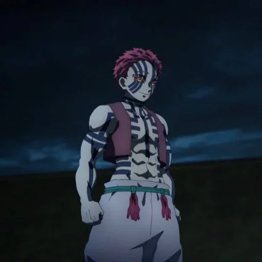 Sticker Akaza @StickersofAnime - 2