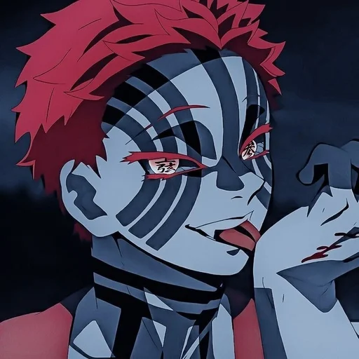 Akaza :: @fStikBot - cartoon