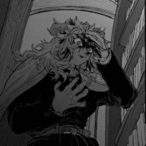 эскиз искусство черно-белый