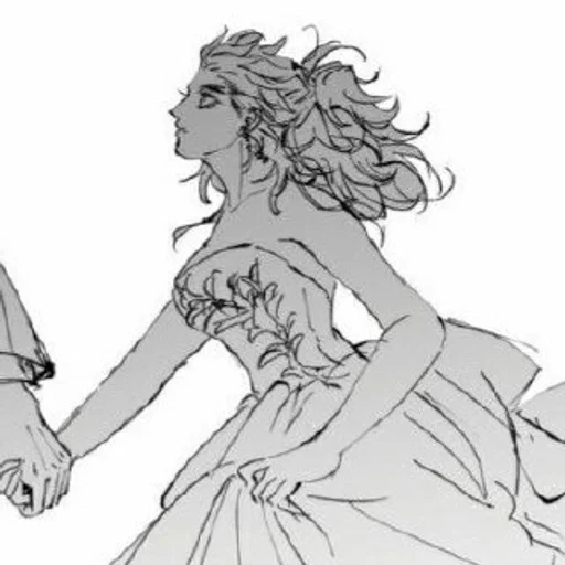 эскиз линейное искусство рисование