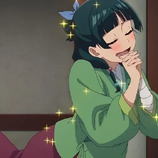 Sticker Мао мао @anime_sticks - 8