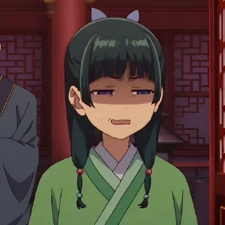 Sticker Мао мао @anime_sticks - 2