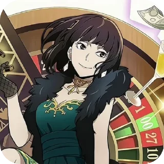 Sticker Акико топ ничего не знаю - 5