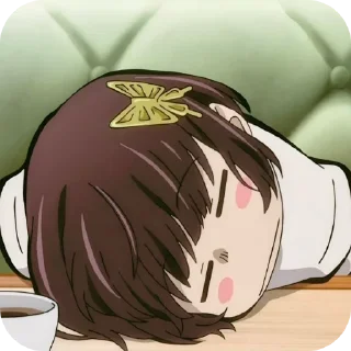 Sticker Акико топ ничего не знаю - 1