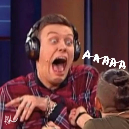 человеческое лицо наушники Человек