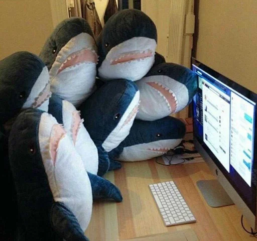 Стикер Акулка mood - 6