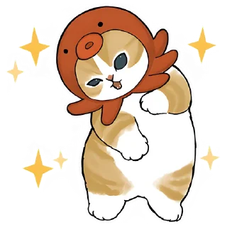 Стикер Акулы и котята 4 @Nyasticks - 7