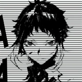 Sticker Akutagawa Beast @DazaiStikers - 5