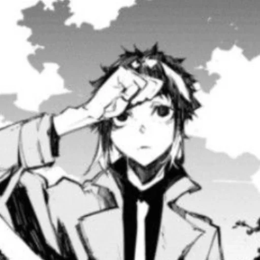 Sticker Akutagawa Ryunosuke @Akytikkk - 2