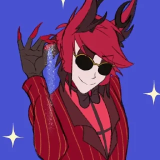 Стикер Alastor by @TheFlash23killua - 0