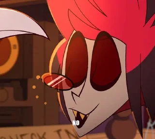 Sticker Alastor of Hazbin - 0
