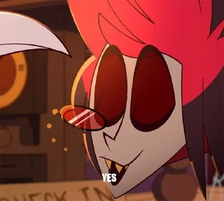 Sticker Alastor of Hazbin - 7