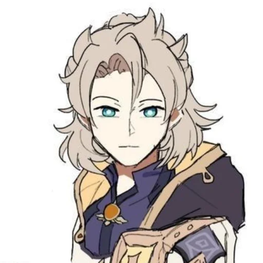 эскиз аниме иллюстрация