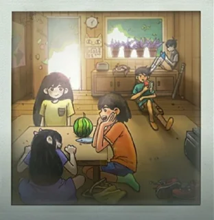 Стикер Omori - 2