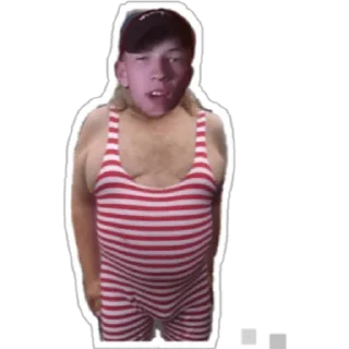 Стикер ЛехаОпасный - 1