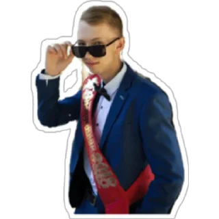 Стикер ЛехаОпасный - 4