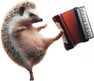 Sticker Ежиный пак - 11