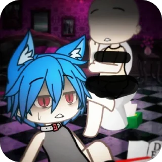 Стикер Альфа самса. - 0