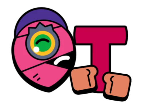 Sticker AlfavitBrawlStars - 1