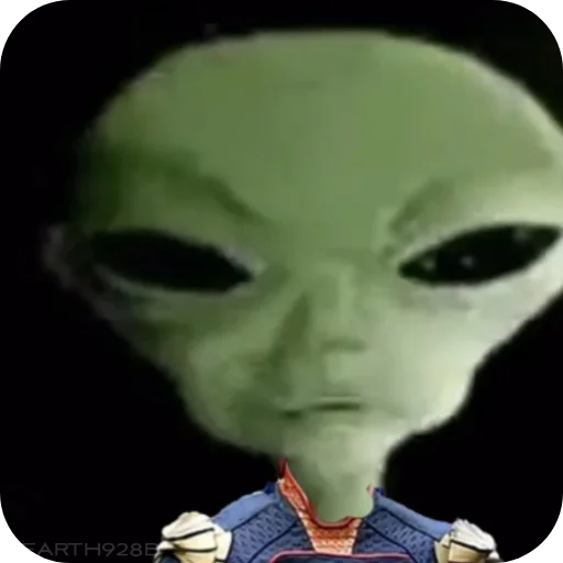 Sticker Alien2024Earth928B - 1