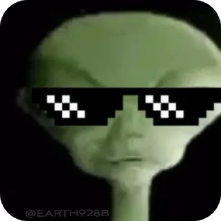 Sticker Alien 2024 ➩ @Earth928B - 5