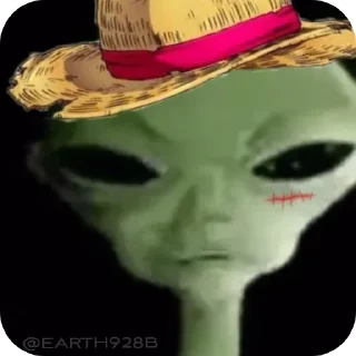 Sticker Alien 2024 ➩ @Earth928B - 3