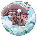 Стикер Al the Alien - 6