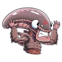 Стикер Al the Alien - 10