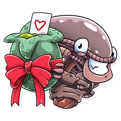 Стикер Al the Alien - 9