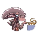 Стикер Al the Alien - 1