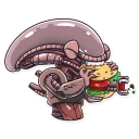 Стикер Al the Alien - 0