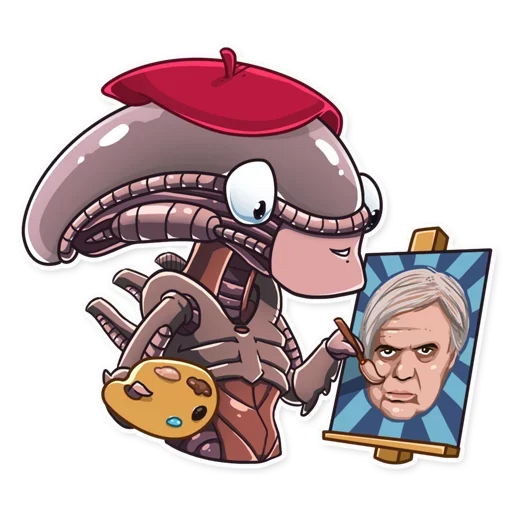 Стикер Alien_romulus - 1