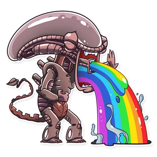 Стикер Alien_romulus - 1